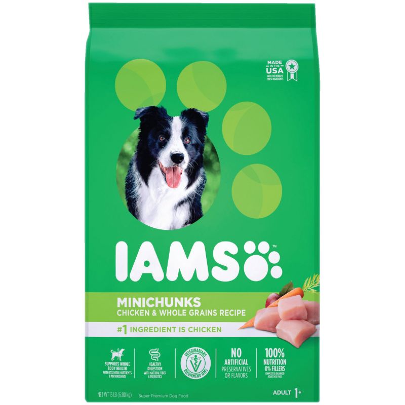 Iams Minichunk Dog Food 15 Lb.