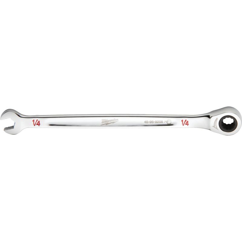 Milwaukee Ratcheting Combination Wrench 1/4 In.