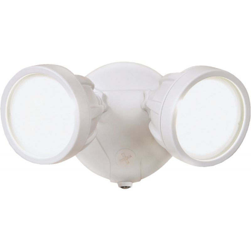 All-Pro 20W LED Dusk-To-Dawn Floodlight Fixture White