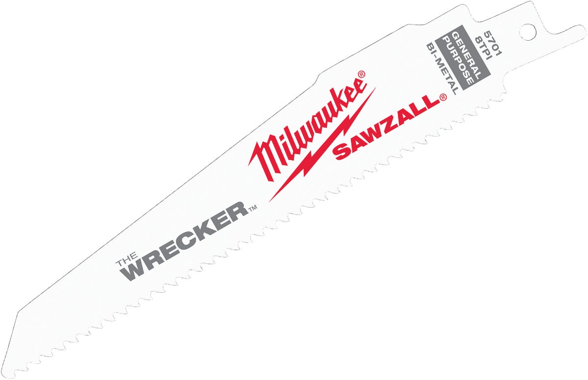 Buy Milwaukee Sawzall THE WRECKER Demolition Reciprocating Saw Blade