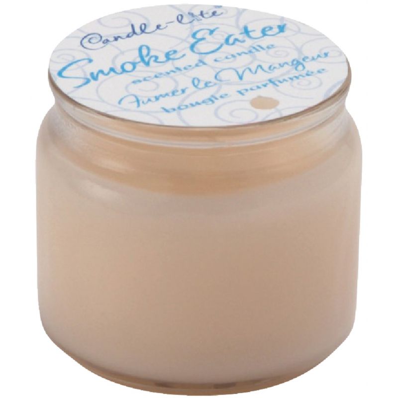 Candle-Lite Smoke Eater Jar Candle Beige, 4 Oz (Pack of 12)
