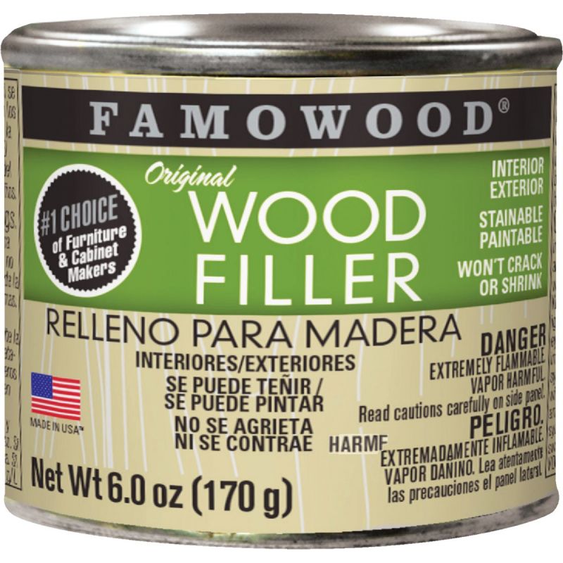 FAMOWOOD Wood Filler Alder, 6 Oz.
