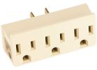Leviton 3-Prong Multi-Outlet Tap Ivory, 15