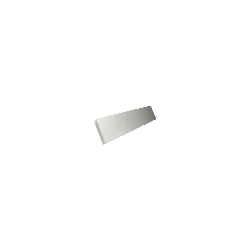 Foremost WS22L Left Handed Side Splash, 22 in OAL, 3-1/2 in OAW, 3/4 in OAH, Marble, Solid White Solid White