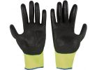 Milwaukee High Vis Polyurethane Coated Cut Level 2 Work Glove M, Hi Vis Yellow &amp; Black