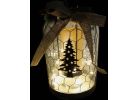 Alpine LED Christmas Tree Lantern Holiday Decoration