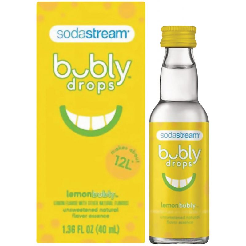 SodaStream Bubly Sparkling Beverage Fruit Drops 1.36 Oz.