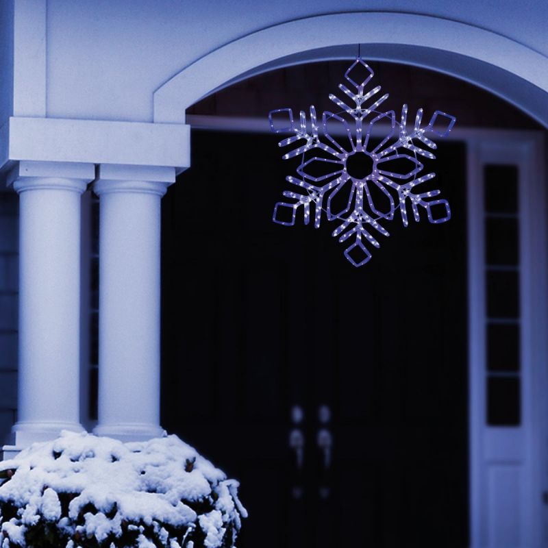 Alpine Snowflake Motion LED Lighted Decoration