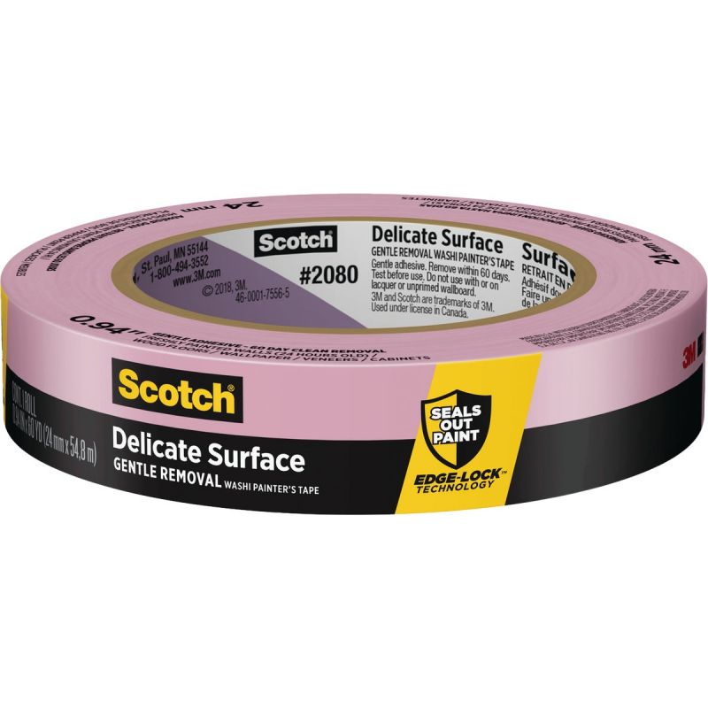 Scotch Delicate Surface Painter&#039;s Tape Pink