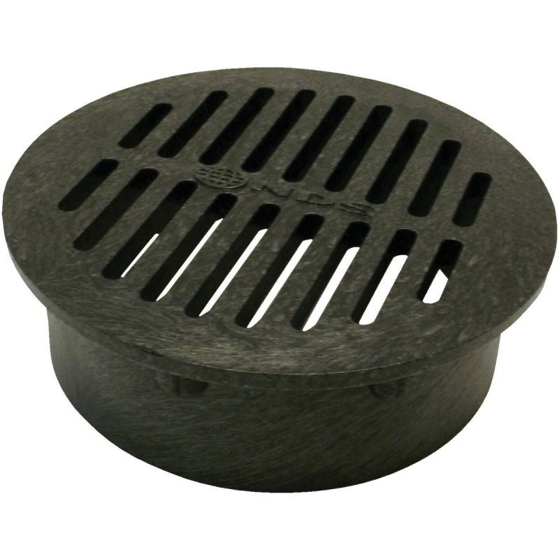 NDS 6 In. Round Grate 6 In., Black