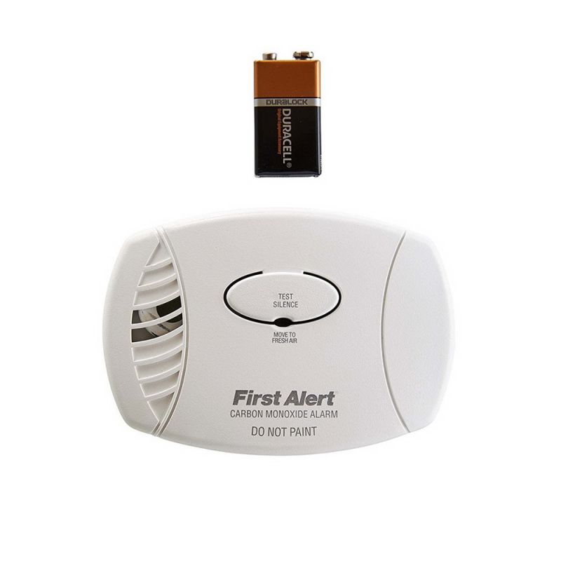 First Alert 1039734/CO605 Carbon Monoxide Alarm, 85 dB, Electrochemical Sensor