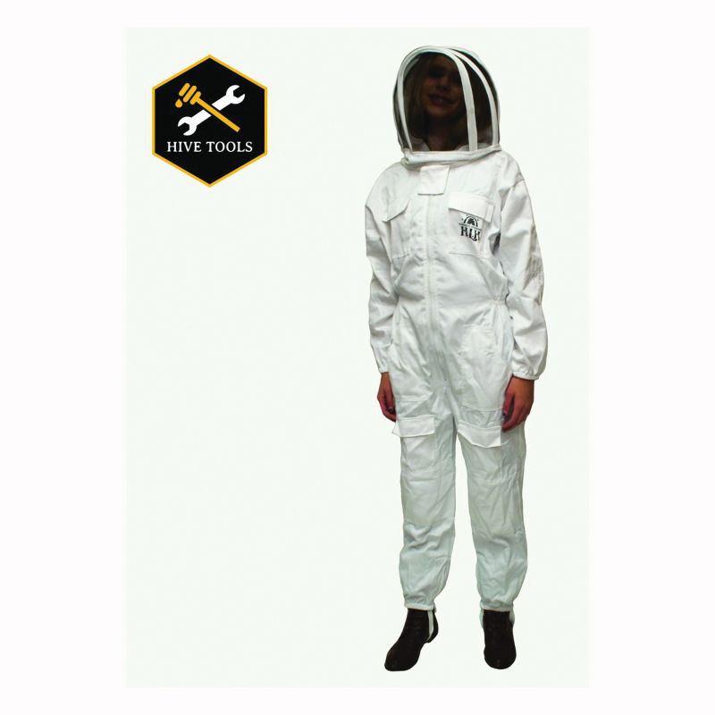 Harvest Lane Honey CLOTHSXL-101 Beekeeping Suit, XL, Zipper, Polycotton XL