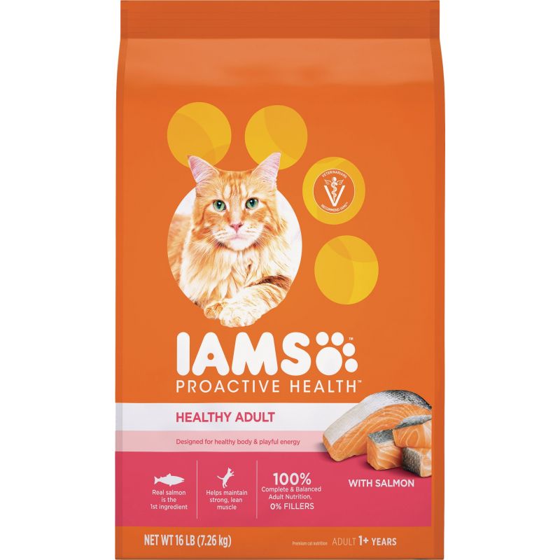 Iams Proactive Health Adult Dry Cat Food 16 Lb.