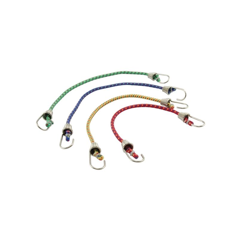 Erickson 06699 Bungee Cord, 5/32 in Dia, 10 in L, Hook End