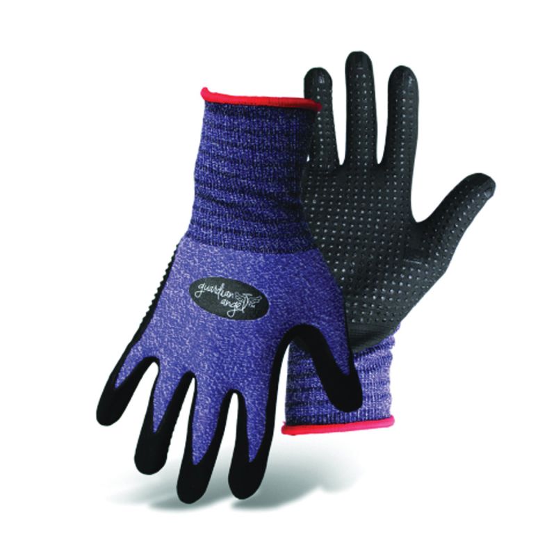 Boss KIT-XS Gloves, XS, Knit Wrist Cuff, Purple/Red XS, Purple/Red