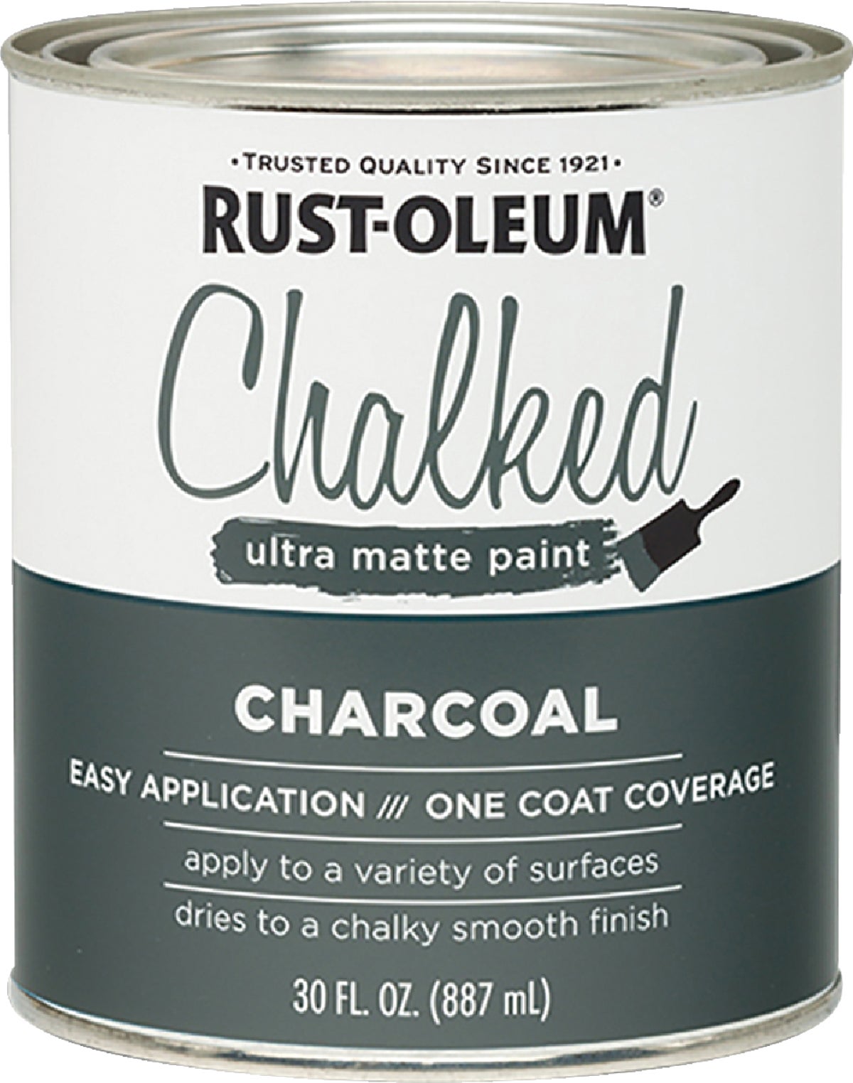 Rust-Oleum 329207-2pk Ultra Matte Interior Chalked Paint, 30 oz, Coastal Blue, 2 Pack