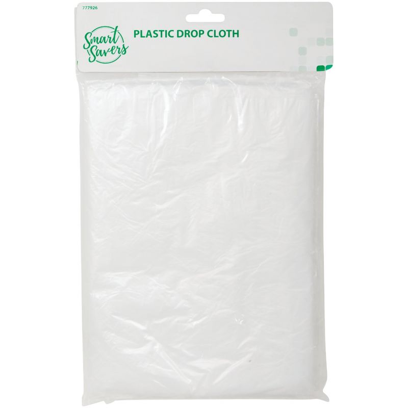 Smart Savers Drop Cloth Clear (Pack of 12)