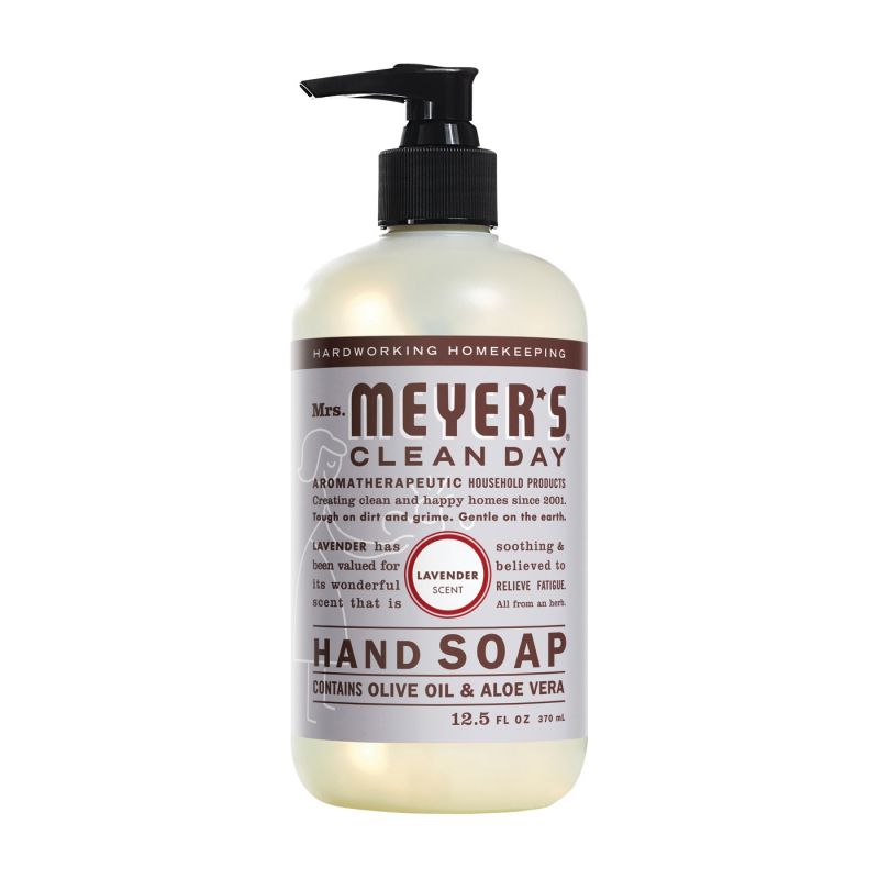 Mrs. Meyer&#039;s 11104 Hand Soap, Liquid, Lavender, 12.5 oz Bottle