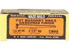 Maze Cut Hardened Masonry Nail 8d