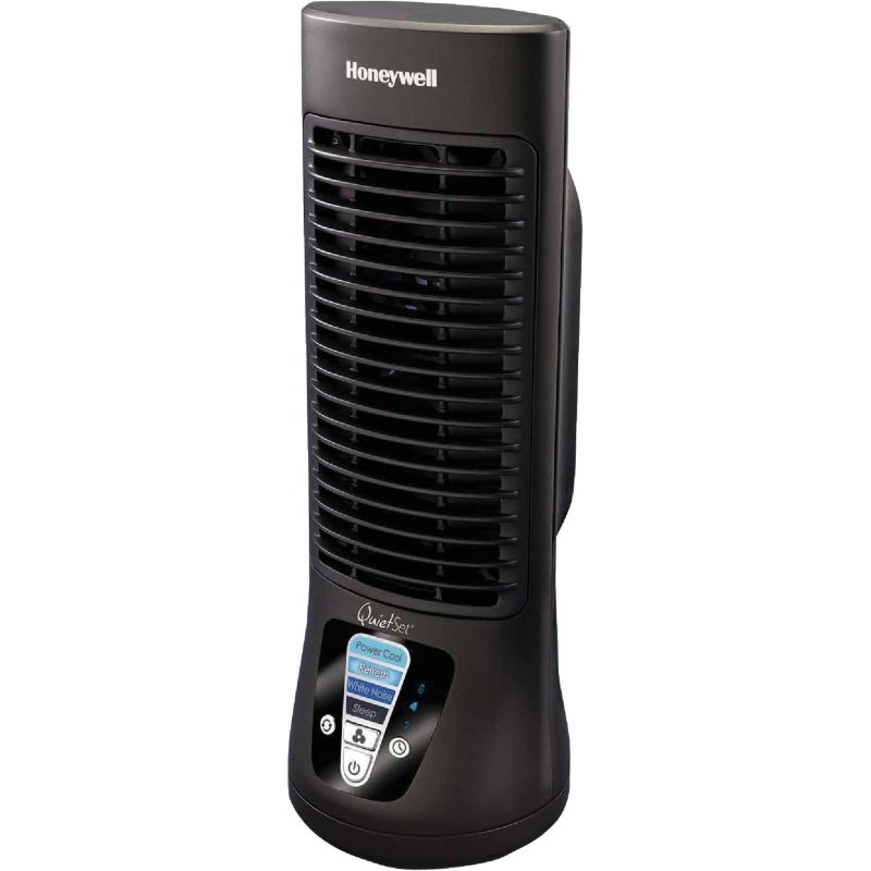Honeywell QuietSet 13 In. Mini Tower Table Fan Black (Pack of 2)