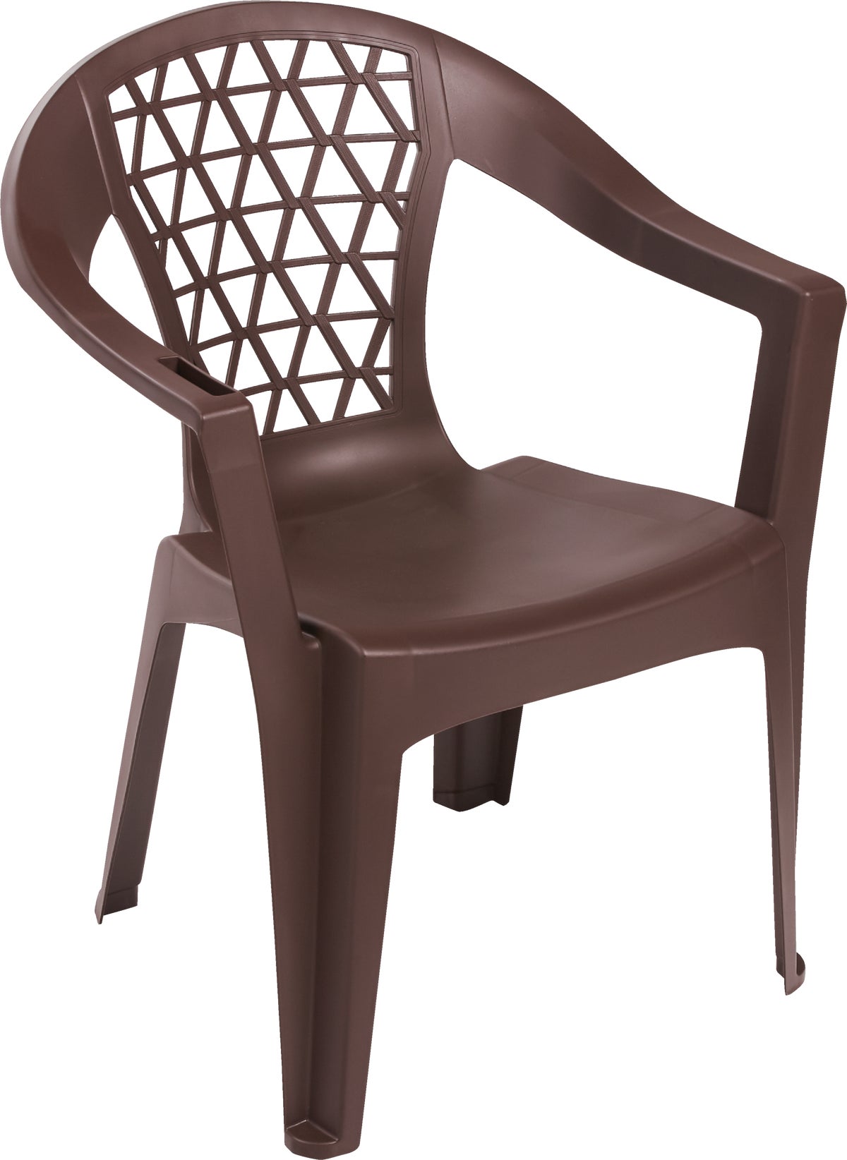 penza stack resin plastic outdoor dining chair