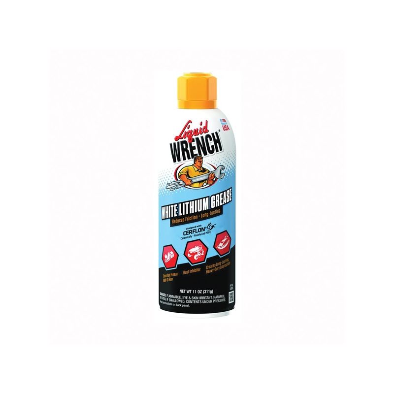 Liquid WRENCH L616 Grease, 10.25 oz Aerosol Can, Off-White Off-White