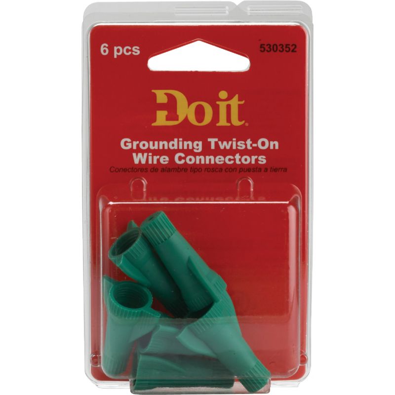 Do it Green Grounding Wing Wire Connector Green