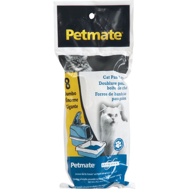 Petmate Disposable Cat Litter Pan Liner Clear