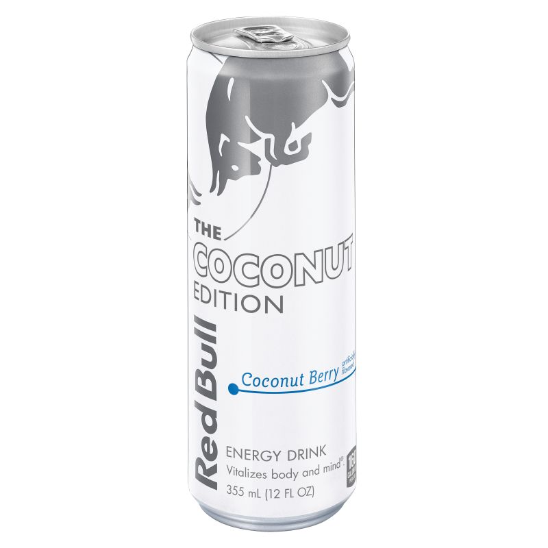 Red Bull 611269321210 Energy Drink, Coconut Berry Flavor, 12 oz Can