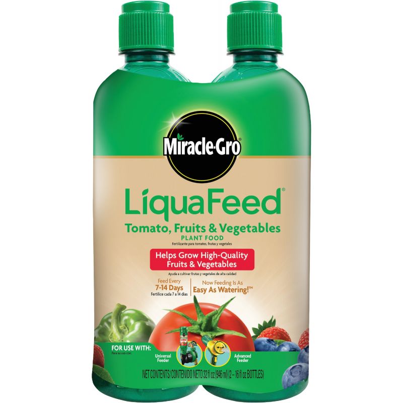 Miracle-Gro LiquaFeed Liquid Tomato, Fruits, &amp; Vegetable Food 16 Oz.