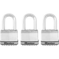 Master Lock 40D Stainless Steel Discus Padlock with Key,Silver