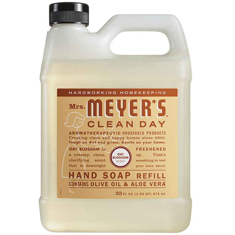 Mrs. Meyer&#039;s 11330 Hand Soap Refill, Liquid, 33 fl-oz