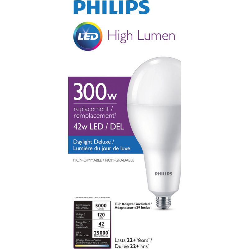 Philips A40 Medium LED Light Bulb