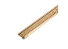 Forney 47300 Gas Brazing Rod, 1/8 in Dia, 18 in L, Brass