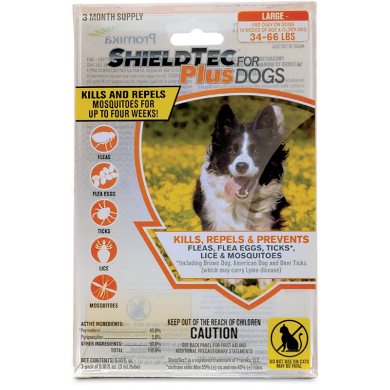 ShieldTec Plus Flea &amp; Tick Treatment For Dogs 0.10 Fl. Oz., Drops