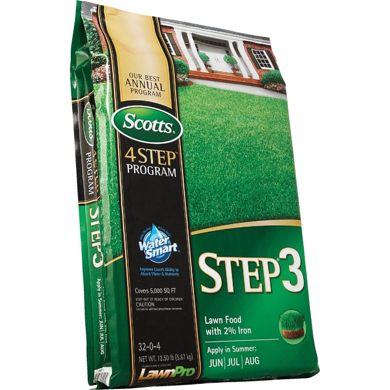 Scotts 4-Step Program Step 3 Lawn Fertilizer With 2% Iron 12.60 Lb.