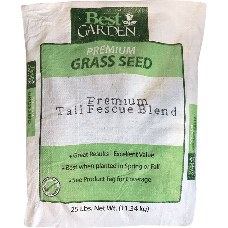 Best Garden Premium Tall Fescue Grass Seed Medium Texture, Very Dark Green Color