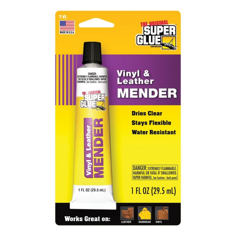 Superglue Corp 11710393 Mender, Liquid, Chemical, Clear, 4 g, Tube Clear (Pack of 12)