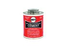 Harvey 18020-12 Solvent Cement, 16 oz Can, Liquid, Milky Clear Milky Clear