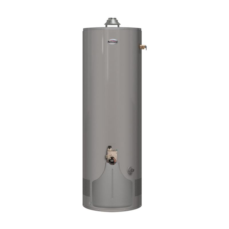 Richmond 9G40-38FN4 Water Heater, Natural Gas, 40 gal Tank, 38,000 Btu 40 Gal