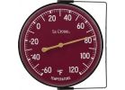La Crosse Technology Indoor &amp; OutdoorThermometer 5 In. Dia., Assorted (Pack of 6)