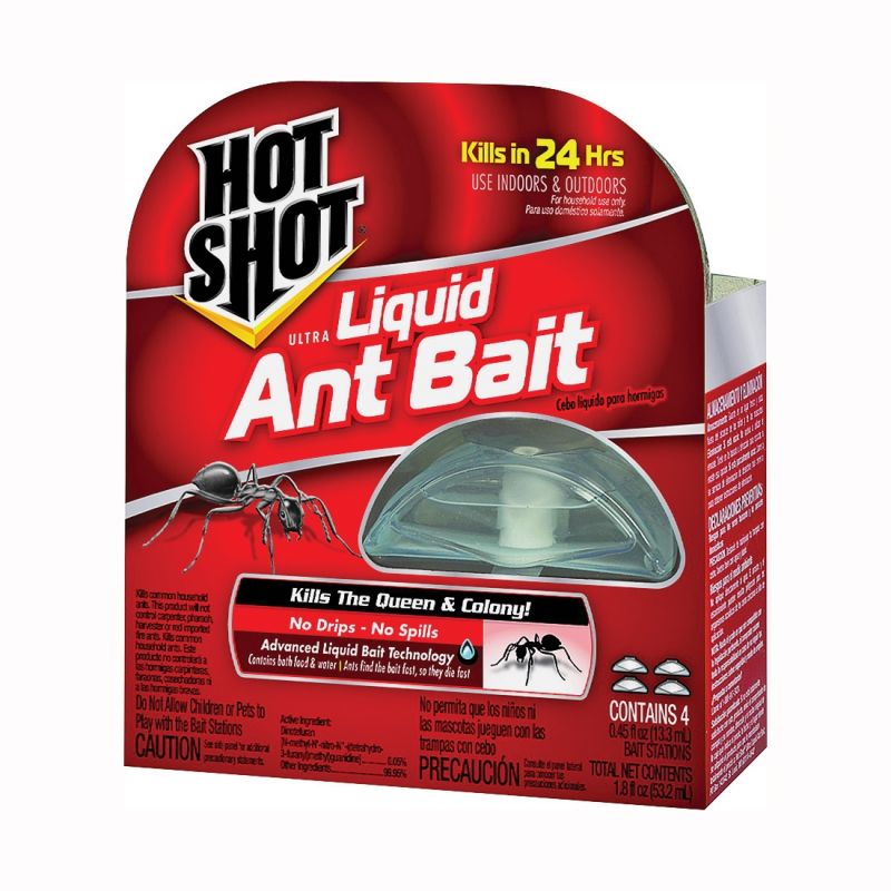 Hot Shot HG-95762 Ant Bait, Liquid Water White