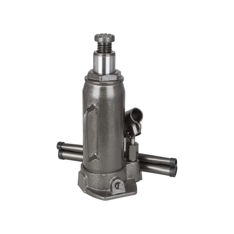 ProSource T010708 Hydraulic Bottle Jack, 8 ton, 9-1/16 to 18 in Lift, Steel, Gray Gray