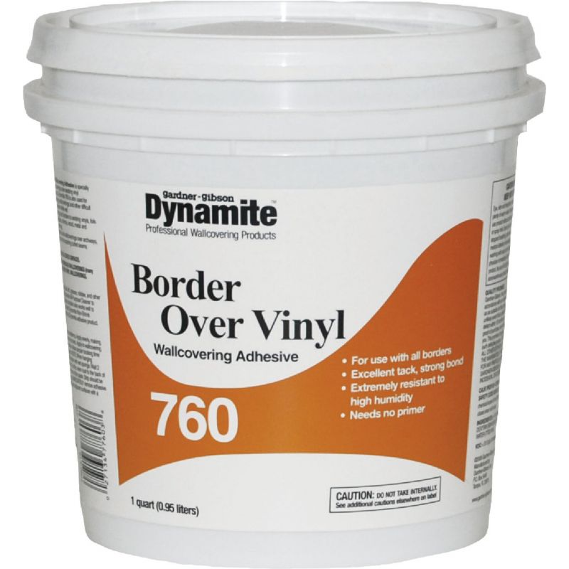 Dynamite 760 Vinyl Over Vinyl Wallcovering Adhesive Qt.