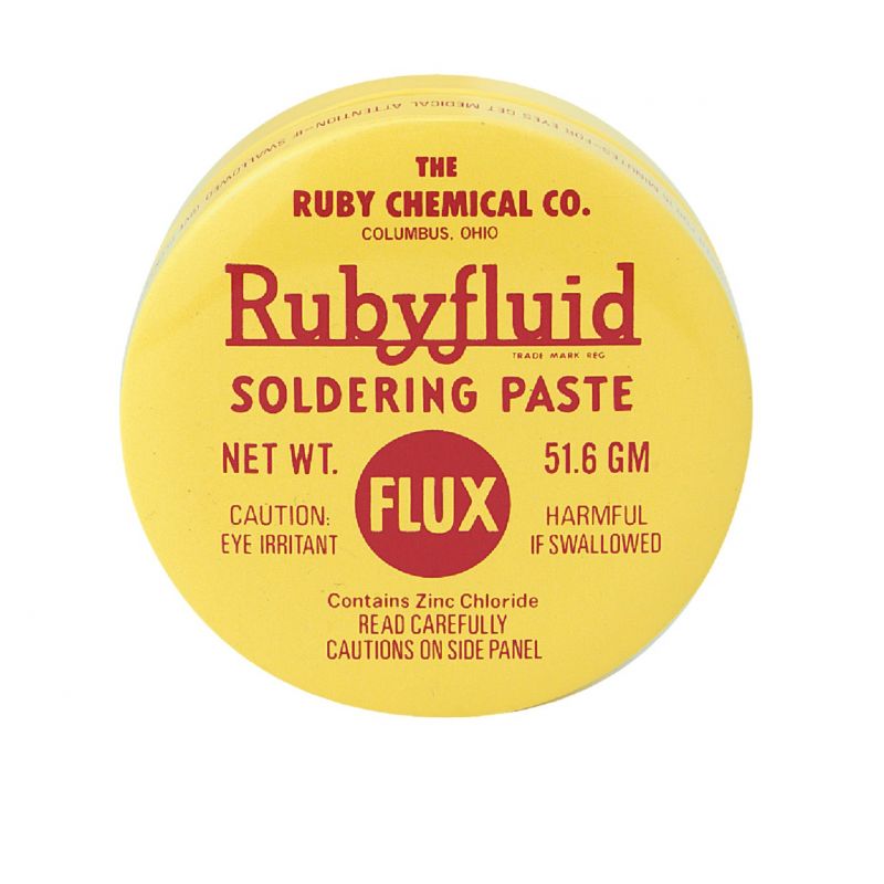 Superior Flux Rubyfluid Soldering Flux Paste 2 Oz.