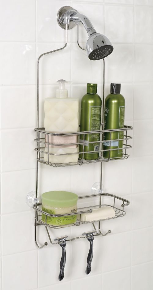 Interdesign Classico Shower Caddy - Silver