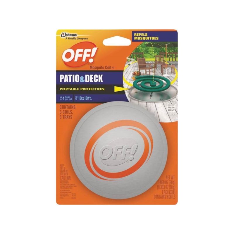 SC Johnson OFF 75204 Mosquito Coil Starter, Solid