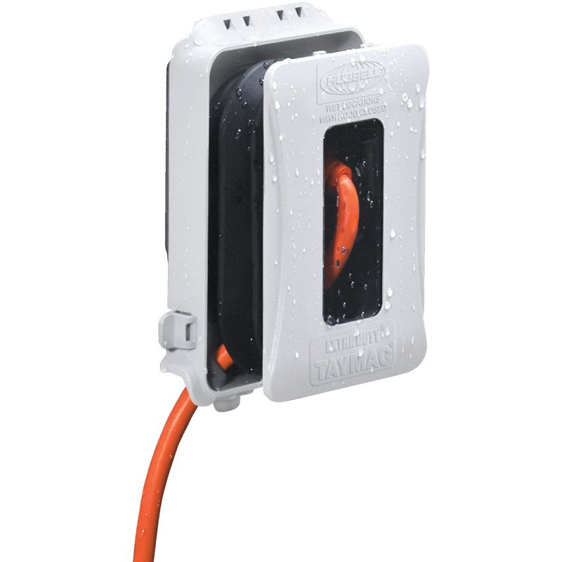 Hubbell Expandable In-Use Outdoor Outlet Cover Single Gang