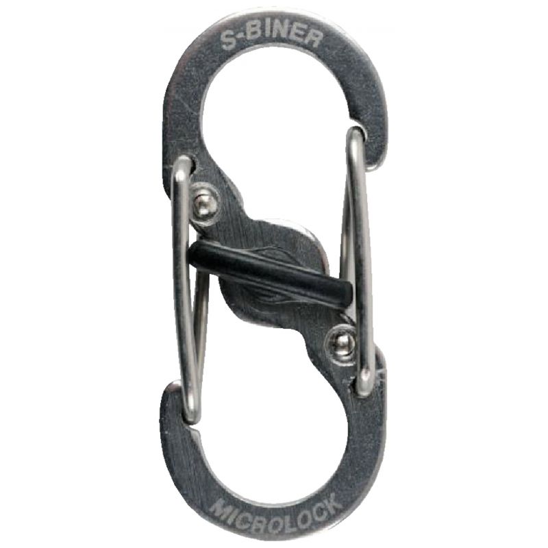Nite Ize S-Biner MicroLock S-Clip Key Ring Stainless Steel