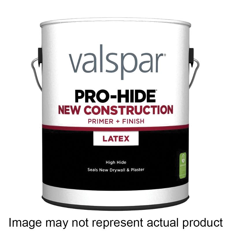 Valspar PRO-HIDE 91111 Series 028.0091111.008 Interior New Construction Primer, White, 5 gal, Pail White
